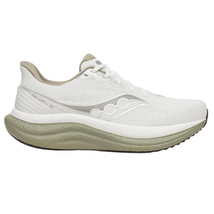 Saucony Mens Triumph 23 - White/Laurel - Neutral - SS26