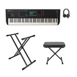Yamaha MODX7 Plus Synthesizer Keyboard Package
