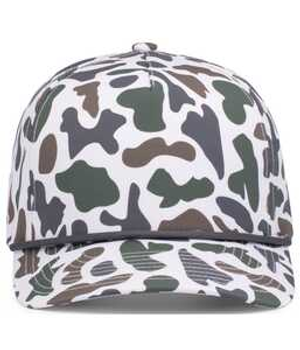 Pacific Headwear P685 DUCK CAMO 5-PANEL TRUCKER CAP