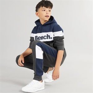 Bench Boys Watplod Tracksuit Charcoal Marl