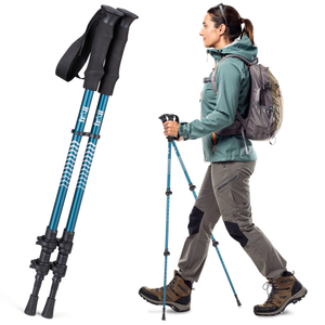 Aluminium Fliplock Walking Poles (Set of 2)