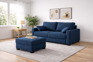 Millbrook 2 Compact Small Double Sofa Bed in Deep Dive Marble Velvet