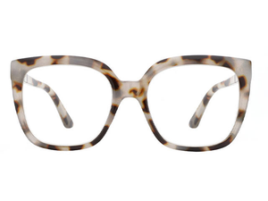 Reading Glasses 'Maddie' White Tortoiseshell