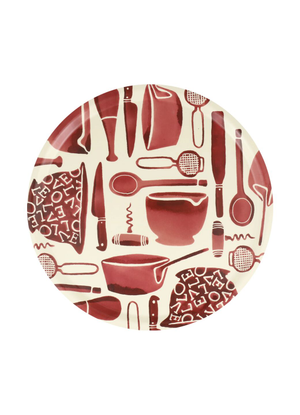Kitchen Life Round Birch Tray