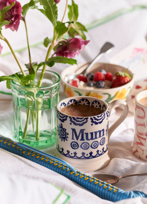 Blue Hen & Border Mum 1/2 Pint Mug