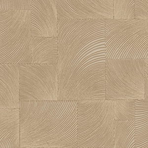 Grandeco Omaru Murio Geometric Brown Wallpaper - A71502