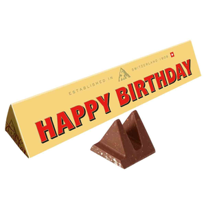 Toblerone "Happy Birthday" Milk Chocolate Bar 340g