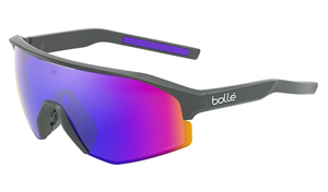 Bolle Lightshifter Prescription Sunglasses - Clip-On Insert - Matte Titanium, Bolle Insert Volt Ultraviolet