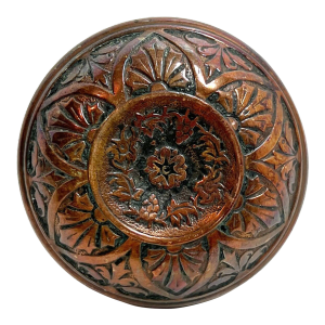Early 20th Century Bronze Ornamental Door Knob