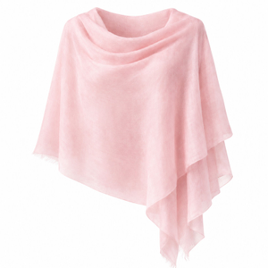 Ultralight Cashmere Shawl In Pink (one size)