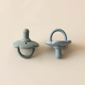 Sage/Ether Silicone Pacifier Set (2-Pack)