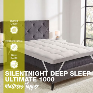 SILENTNIGHT DEEP SLEEP ULTIMATE 1000 King Mattress Topper