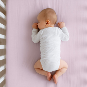 Supersoft Fitted Cot Sheet - Blush