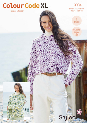 Sweaters in Stylecraft Colour Code XL (10034)
