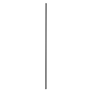 Black Metal 12mm Square Baluster