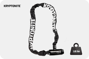 Kryptonite Keeper 585 Chain Lock - 2.8' - Rating: 4/10