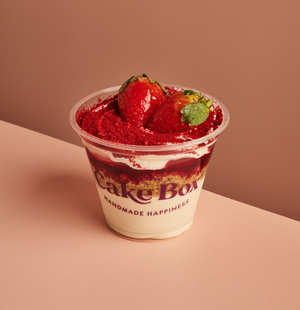Valentines Cheesecake Sundae
