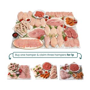 Buy 1 hamper & get 3 hampers for 1p