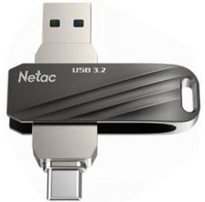Netac US11 USB 3.2 for Type A & Type-C Dual Flash Drive - 128GB