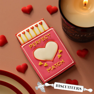 Biscuiteers Hand-Iced Perfect Match Biscuits