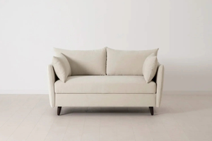 Model 08 - 2 Seater - Double Size Sofa Bed - Chenille Chalk