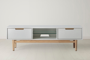 TV Unit 01 - 2 Drawers - Grey