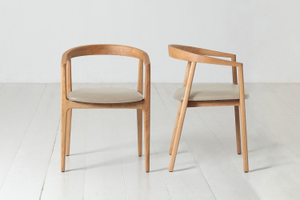 Dining Chair 01 - Dining Chair - Leather Oyster