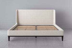 Bed 02 - Super King Size Bed Frame - Boucle Ivory