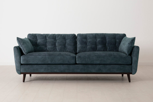 Model 10 - 3 Seater - Mottled Velvet Ocean