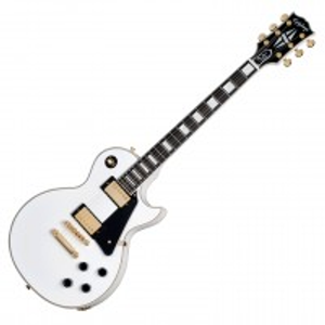 Epiphone Les Paul Custom Inspirada en Gibson Custom, Alpine Blanco