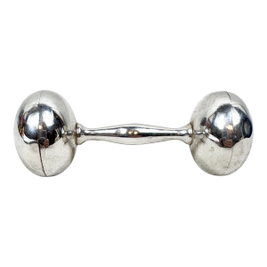 Vintage Sterling Silver Baby Rattle