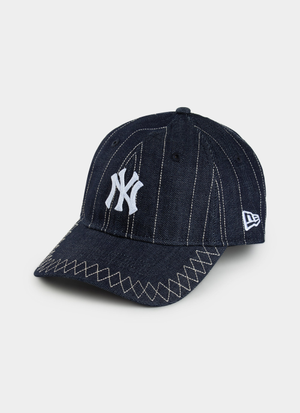New Era MLB 9Twenty New York Yankees Denim Embroidery Cloth Strap Cap