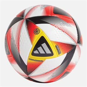 adidas RFEF Spain Amberes Pro Official Match Football (FIFA Quality Pro Certified) White/Black/Solar Red/Pantone