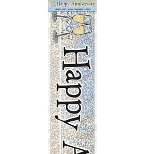 Anniversary Foil Banner