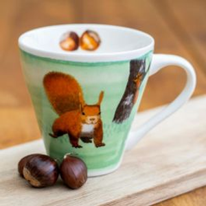 Squirrel Mug by Myrte