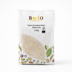 Organic Buckwheat Flakes (Gluten Free) 1.25kg