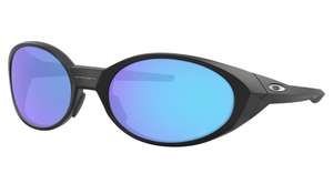Oakley Eye Jacket Redux Prescription Sunglasses - Matte Black, Oakley Prizm Sapphire Polarised