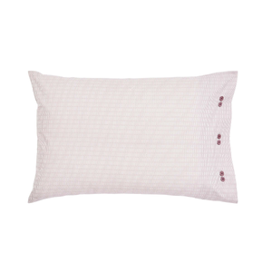 Umma Pair of Standard Pillowcases, Pink