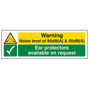 Noise Level/Protectors Available - Lands 450 x 150 mm - 1mm Rigid Plastic (None)