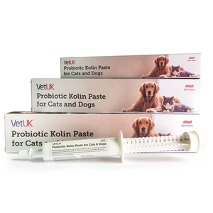 VetUK Probiotic Kolin Paste for Cats and Dogs - Size : 60ml