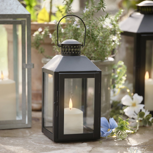 Seaton Lantern with TruGlow® Candle With Remote Control
