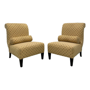1990s Barbara Barry for Baker Accent Chairs - a Pair