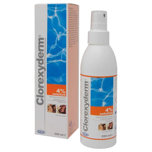 Clorexyderm 4% Spray Solution for Dogs and Cats 200ml