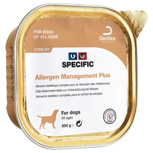 SPECIFIC CΩW-HY Allergen Management Plus Wet Dog Food - Pack Size : 6 x 300g Trays