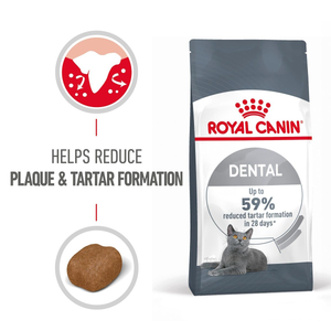 Royal Canin Dental Care Adult Dry Cat Food - Bag Size : 400g
