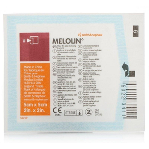 Smith & Nephew Melolin Wound Dressing 5cm x 5cm (Single Dressing)