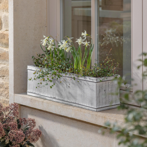 Hawthorn Ribbed Trough Planter