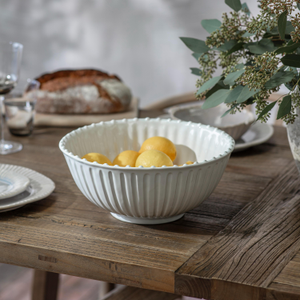 Winsford Large Ribbed Serving Bowl