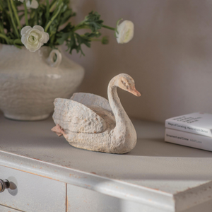 Petworth Resting Swan Sculpture