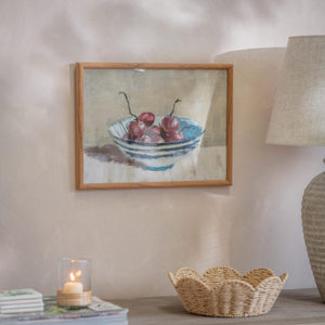 Croston Cherries in a Bowl Framed Print
